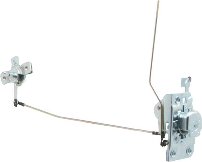 thumbnail interactive-video image 1 of Left Hand Inner Door Latch Relay Rod – 55-59 Chevy Truck – Inside Door Handle Rod 1 of 3