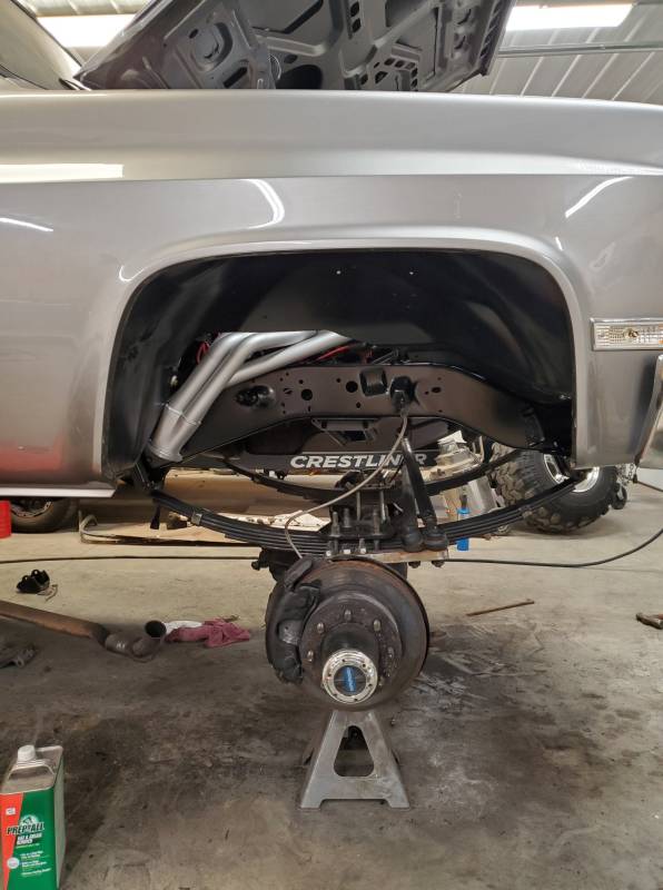 265400 SBC Headers, Fenderwell Exit, 4wd, 6991 Blazer, 6791 Suburban