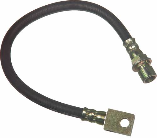 thumbnail interactive-video image 1 of Rear Center Brake Hydraulic Hose For Chevy C10 K10 Blazer, Buick, Pontiac, Olds – 1244627 1 of 1