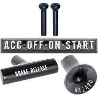 Gearhead Cafe - Interior Knob Kit, 69-72 Blazer