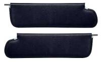 Auto Custom Carpets - Padded Vinyl Sunvisors (Pair), 69-72 Blazer