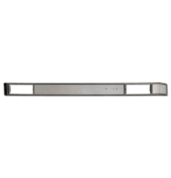 Classic Industries - Dash Plate w/AC, Black/Silver Brushed Aluminum, 81-91 Blazer