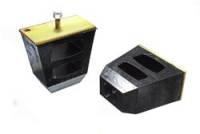 JB Custom Fabrication - 4.5" Polyurethane Bump Stops (Pair), Black
