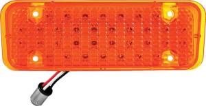 Classic Industries - LED Front Amber Park Lamp Lens (Each), 71-72 Blazer