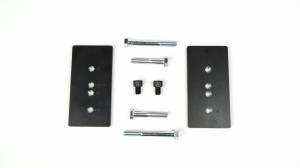 Superlift Suspension - Axle Offset Plates (Pair), 2.5" Wide, .25" Thick