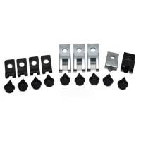 Motown Automotive - Brake Line Clip & Hardware Set w/o Fuel Return Line (16 Pc), 2 & 4wd, 73-80 Blazer