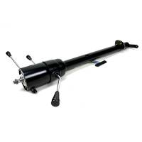 Tilt Steering Column w/Column Shift, Black Powder Coat, 69-72 Blazer