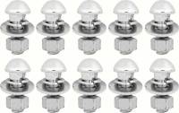 Classic Industries - Chrome Bumper Bolt Set (10 pc), 69-72 Blazer