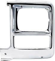 Classic Industries - Headlamp Bezel, Rectangle, LH, 79-80 Blazer