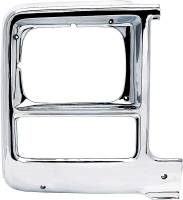 Classic Industries - Headlamp Bezel, Rectangle, RH, 79-80 Blazer