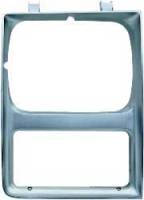 Classic Industries - Headlamp Bezel w/Single Headlamps, Argent, RH, 85-88 Blazer