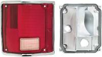 Classic Industries - Tail Lamp Assembly w/Chrome, LH, 73-91 Blazer