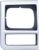 Classic Industries - Headlamp Bezel w/Single Headlamps w/o Chrome Grill, RH, 89-91 Blazer