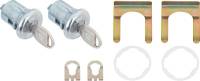 Classic Industries - Door Lock Set, 7/32' Short Shaft w/Late Style (Round) Key, 69-91 Blazer