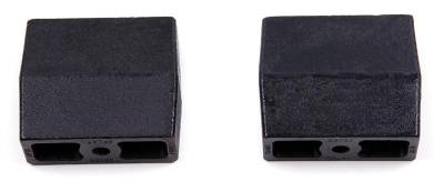 Zone Offroad Products - Rear Lift Blocks (Pair), 5" Flat w/9/16" Pin w/1/2" Offset, 69-91 Blazer