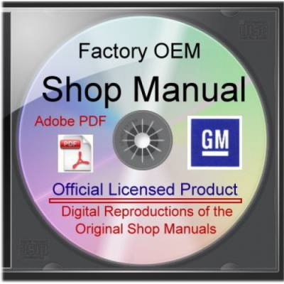 Gearhead Cafe - CD-Rom Shop Manual, 69 Chevy Truck