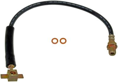 Motown Automotive - Front Brake Hose (Each), RH or LH, 4wd, 71-78 Blazer