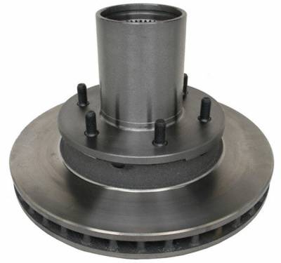 Motown Automotive - Hub & Rotor Assembly (Each), 4wd, (Federated Silver Brand), 77-91 (Late Design) Blazer