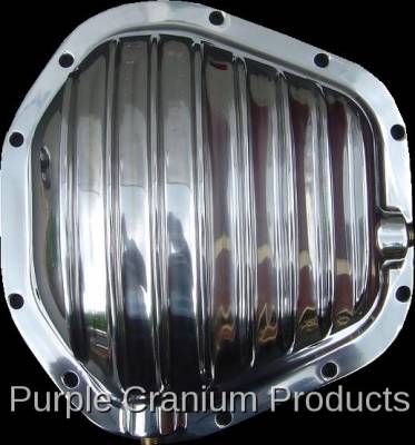 Purple Cranium Products - Polished Aluminum Differential Cover, Dana 50, 60, 70 Rear