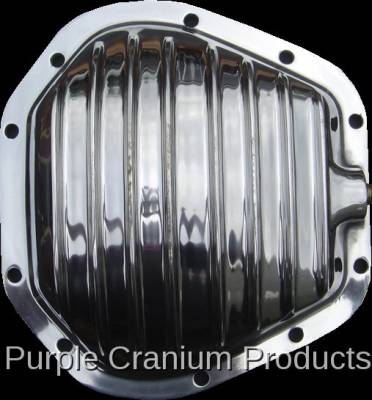 Purple Cranium Products - Polished Aluminum Differential Cover, Dana 50, 60, 70 Front