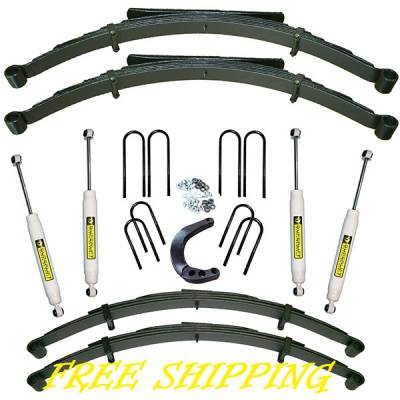 Superlift Suspension - 6" Superlift Suspension Lift w/Rear Springs, 73-91 Blazer