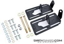 Dirty Dingo Motorsports - LS Engine Mounts, 4wd, 73-91 Blazer