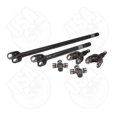 Yukon Gear & Axle - Yukon Front 4340 Chrome-Moly Axle Kit w/Spicer U-Joints, (30 Spline Inner Axle)