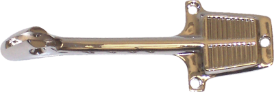 Rear View Mirror Bracket, Chrome, 69-71 Blazer