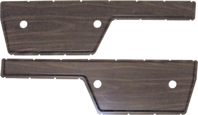 Door Panel Insert Set, Woodgrain, Plastic, 72 Blazer