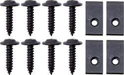 Glove Box Liner Speed Clip & Screw Kit, 69-72 Blazer