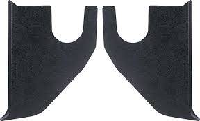 Interior Kick Panels (Pair), Black Plastic, 69-72 Blazer