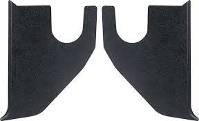 Interior Kick Panels (Pair), Black Plastic, 69-72 Blazer