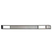 Dash Plate w/AC, Black/Silver Brushed Aluminum, 81-91 Blazer