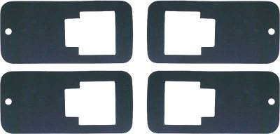 Side Marker Gasket Set w/Standard Lenses, 69-72 Blazer