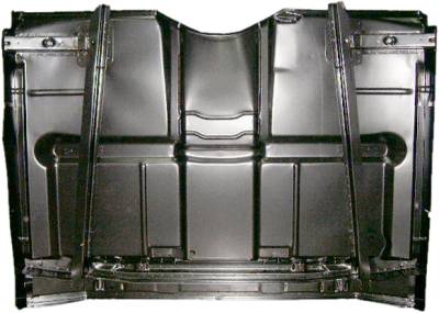 Classic Industries - Full Cab Floor Pan w/Under Floor Braces, Low Hump 2wd, 69-72 Blazer