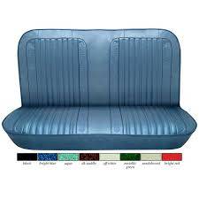 Rear Bench Seat Upholstery, Vinyl w/Scroll Pattern, 71-72 Blazer