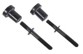 Center A/C Vent Mounting Studs w/Well Nuts Set, 69-72 Blazer