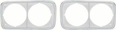 Headlight Bezels (Pair), 69-72 GMC Jimmy