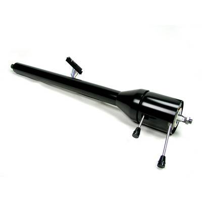 Tilt Steering Column w/Floor Shift, Black Powder Coat, 69-72 Blazer