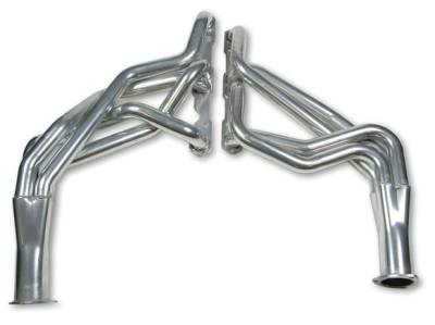 265-400 SBC Hooker Competition Headers, Metallic Ceramic Coated, Angled Plug, 4wd, 69-91 Blazer