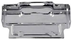 Classic Industries - Rear License Plate Bracket, Chrome, 69-91 Blazer