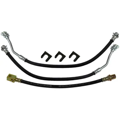 Stock Length Brake Hose Kit (6 Pc), 81-86 Blazer