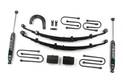 Zone Offroad Products - 4" Zone Lift Kit, 1/2 Ton, 73-76 Blazer