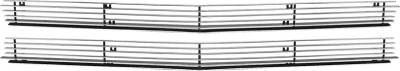 Classic Industries - Billet Inner Grill, Polished Finish, 69-70 Blazer