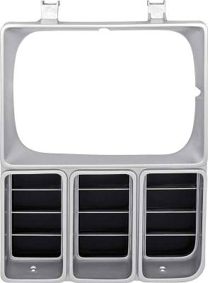 Classic Industries - Headlamp Bezel w/Single Headlamps, Argent, LH, 81-82 Blazer