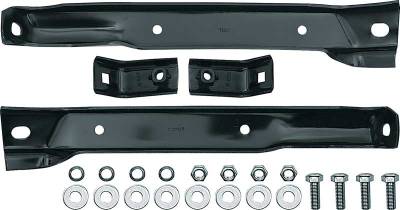 Classic Industries - Front Bumper Bracket Set, 4wd (4pc w/Frame Bolts), 69-70 Blazer & C/K Truck  (67-72 GMC)