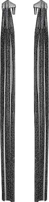 Classic Industries - Lower Door Glass Run Channel Seals (Pair), 69-72 Blazer