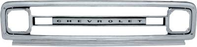 Classic Industries - Outer Grill Shell w/Chevrolet Lettering, Original GM, 69-70 Blazer