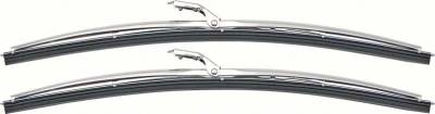 Classic Industries - Windshield Wiper Blades, Stainless (Pair), 69-72 Blazer