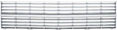 Classic Industries - Grill w/o Bow Tie w/Single Headlamps, Charcoal Gray, 83-84 Blazer